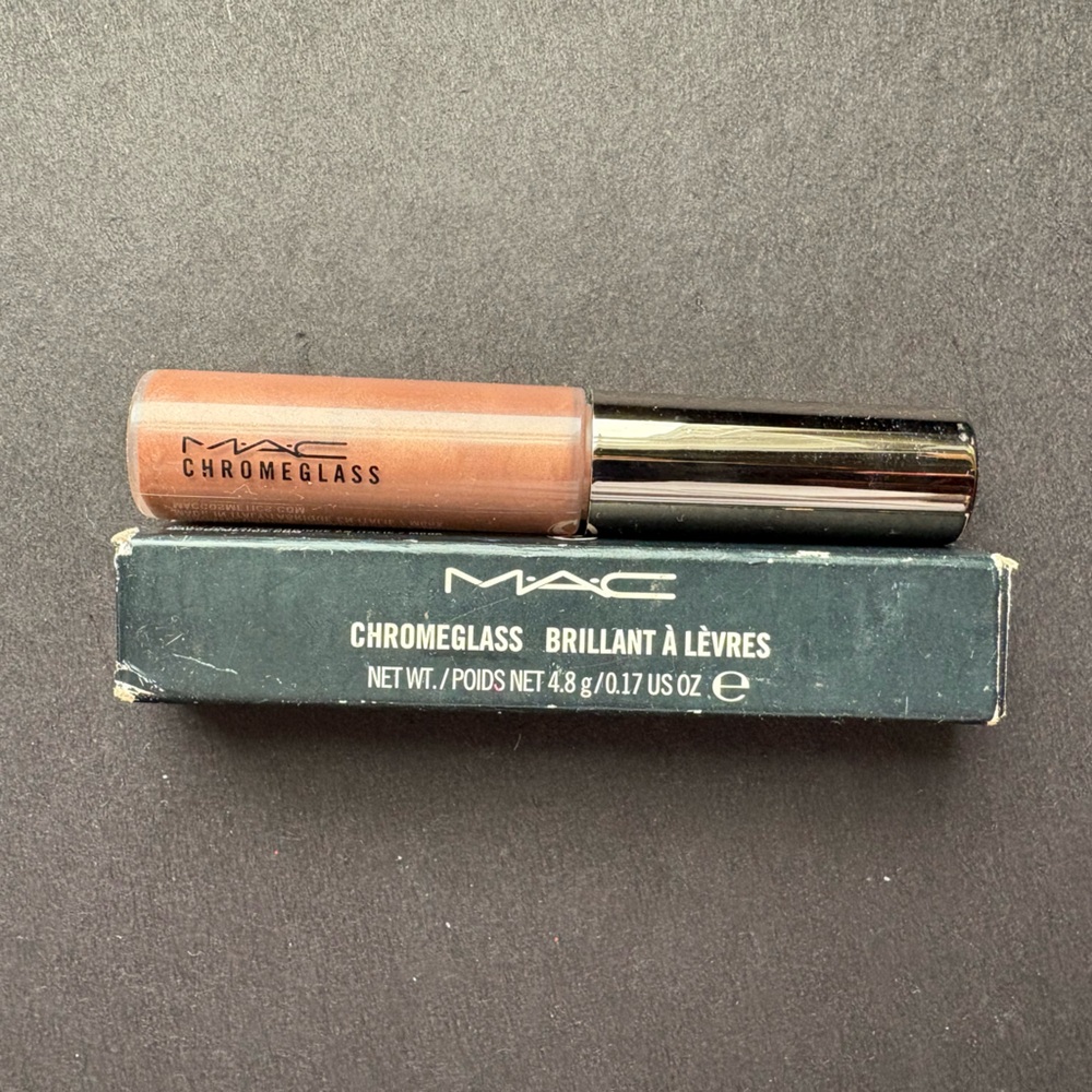 Mac Chromeglass Bronzibar Lipglass Lipgloss Discontinued, Retired NIB